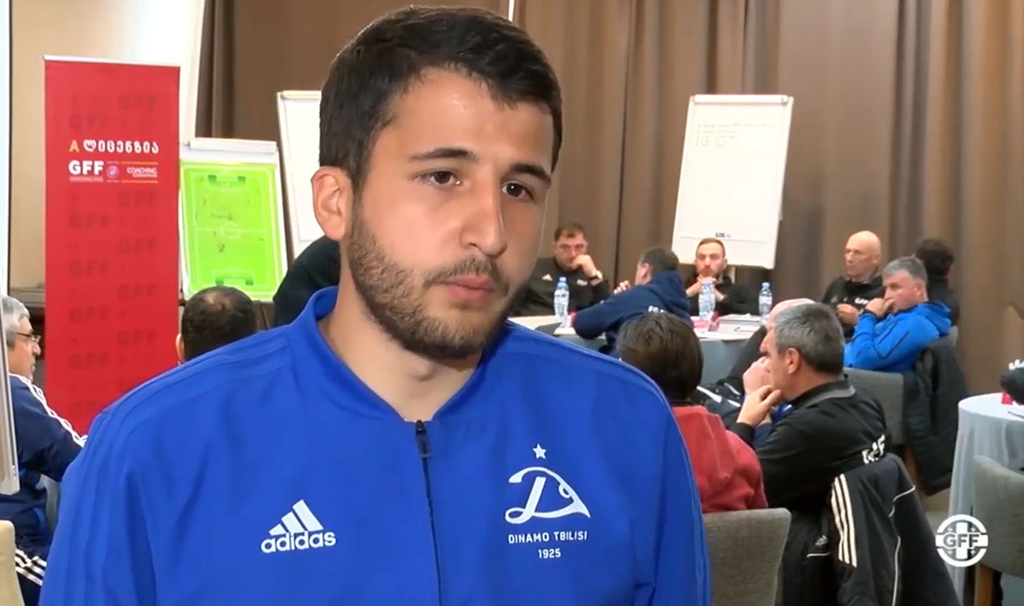 Training on the fifth module of the licensed course UEFA Coach Education A